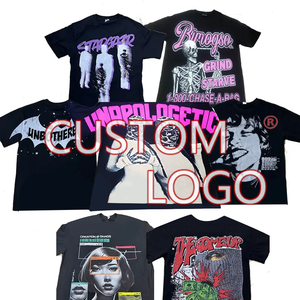 Camiseta de Hombre de Alta Calidad, Oversize, Lisa, 100% Algodón, Tejido Regular, Grueso, Personalizada, Anti-Pilling, Corte Cuadrado - Product Image 5