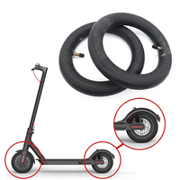Neumáticos Delanteros y Traseros de 8.5 Pulgadas para Patinete Eléctrico Xiaomi M365 Pro, Accesorios Originales de la UE, Neumáticos de Goma Más Gruesos de 8 1/2x2 + Cámara de Aire
