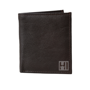 Premium Vintage Genuine Leather RFID Bifold <b>Wallet</b> – Slim Unisex Card <b>Holder</b> with Custom Embossed Logo - Product Image 1
