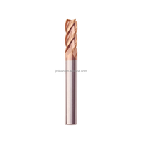 Fraise à queue CNC en carbure HRC55 HRC65 0.6 à 4 dents, fraises de défonceuse, marque OEM Lihan