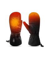 Mitaines de ski chauffantes alimentées par batterie rechargeable, équipement de sport de plein air, pochette pour les mains pour hommes et femmes, mitaines thermiques