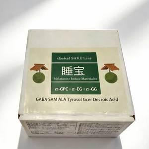 Fórmula para el Bienestar del Sueño para Adultos SUIBOU, Alimentos para Mejorar el Sueño con Residuos de Sake Japonés Secos, Promueve el Alivio del Insomnio - Product Image 1