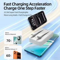Batería Externa con Soporte, 10000 mAh, Carga Rápida, 10000 mAh para Teléfono, Batería Inalámbrica Magnética, Venta al por Mayor de Fábrica, Personalizada