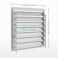 Grille d'aération latérale pour poulailler, système de ventilation pour élevage avicole