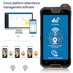 Dispositivo Portátil de Reconocimiento Facial para Control de Asistencia con Android, NFC, SDK, Red 4G, para Control de Asistencia del Personal, Resistente al Agua IP68 - Product Image 2