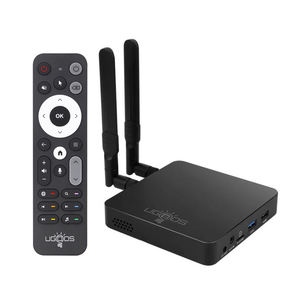 <span class=keywords><strong>Ugoos</strong></span> AM6B <span class=keywords><strong>Plus</strong></span> con Amlogic S922X-J Android 9.0 a 2.2GHz Wifi 6 1000M BT5.0 Reproductor de Red Smart TV Box 4K VP9 <span class=keywords><strong>AM6</strong></span> BPlus - Product Image 1
