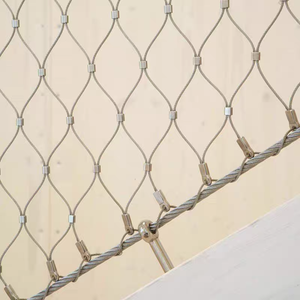Customized Flexible Bird Shell Stainless Steel Cable <strong>Mesh</strong> Plain Garden Plant Climbing <strong>Gabion</strong> <strong>Mesh</strong> Monkey Cage Australia Cutting - Product Image 1