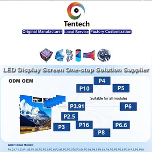 Tentech Shenzhen Oem Digital Signage Advertising Video <b>Wall</b> Kiosk Poster Indoor Outdoor Screen Led Board <b>Display</b> Full Color - Product Image 6