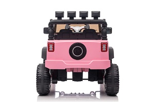 BAB WAY Voiture électrique tout-terrain pour enfants 12V avec <span class=keywords><strong>pneus</strong></span> en caoutchouc, moteur puissant pour les routes en herbe/gravier/sable, âges 2-7 ans, extérieur - Product Image 5