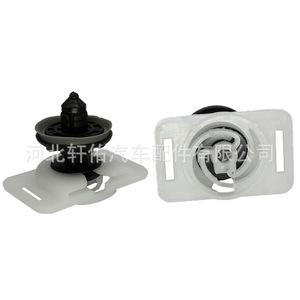 คลิปหนีบขอบประตูรถยนต์ Xuanyou Auto Parts รุ่น 6Q0868243 สีขาวดำ สำหรับรถยนต์ Volkswagen Skoda Audi - Product Image 2