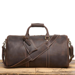 Bolsa para llaves de piel de vaca hecha a mano, estilo retro, tamaño mini, con cremallera, bolsillo para monedas, colgante de cintura de gran capacidad - Product Image 1