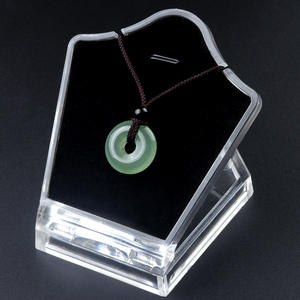 क्रिस्टल एगेट कच्चे पत्थर के शांति बकल हार हार डोनट ब्रेडेड पुरुषों और महिलाओं के गहने छोटे उपहार हार - Product Image 5