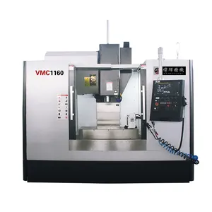 Mesin penggilingan besar logam Tiongkok Vmc1160 VMC1060 VMC1165 pusat mesin vertikal Cnc presisi tinggi untuk baja