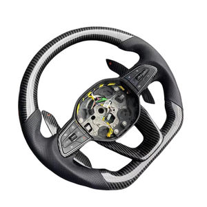 Accessoires de volant en cuir personnalisés pour GEELY BINRAY Coolray Emgrand Volant en fibre de carbone forgé - Product Image 6