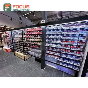 Présentoir de Luxe pour Postiches, Étagère Autoportante, Présentoir de Magasin, Meuble d'Exposition - Product Image 4