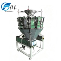 Machine de pesage et d'emballage entièrement automatique à 10 têtes, peseuse multi-têtes pour aliments surgelés et fruits secs
