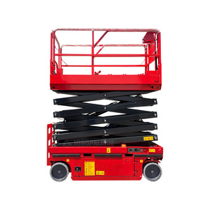 Plataforma Elevadora de Tijera Autopropulsada Mingpaijinggongjixie, 4-16m, Eléctrica, Hidráulica, Móvil, para Gestión de Almacenes - Product Image 5