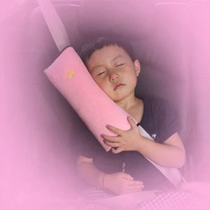 Almohadillas de felpa para cinturón de seguridad, cubierta suave rosa para cinturón de seguridad de coche para niños y adultos, accesorio de protección con cojín ajustable - Product Image 1