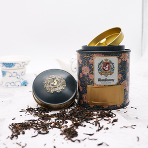 Boîte à thé de haute qualité avec couvercle bombé <span class=keywords><strong>fantaisie</strong></span>, hermétique, finition brillante, en fer blanc de qualité alimentaire, impression offset, tailles personnalisables - Product Image 6