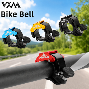 <span class=keywords><strong>Sonnette</strong></span> de vélo antivol MOTSUV en alliage d'aluminium, son clair et fort, fixation sur guidon, accessoire de vélo pour la sécurité en cyclisme en extérieur - Product Image 1