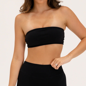 <span class=keywords><strong>Reggiseno</strong></span> Sportivo <span class=keywords><strong>Senza</strong></span> Cuciture, <span class=keywords><strong>Senza</strong></span> <span class=keywords><strong>Spalline</strong></span>, con <span class=keywords><strong>Schiena</strong></span> Aperta, Traspirante, ad Asciugatura Rapida, Personalizzabile per Palestra, Fitness e Yoga - Product Image 2