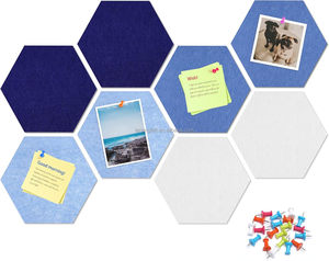 Panneau acoustique en <span class=keywords><strong>feutre</strong></span> PET 9MM 100% polyester, matériaux insonorisants écologiques pour bureaux, à suspendre au mur, pour le marché australien - Product Image 2