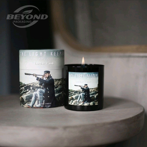 Cylindre de Tube en papier kraft personnalisé, boîte-cadeau ronde pour flacons de bougies, pièces - Product Image 3