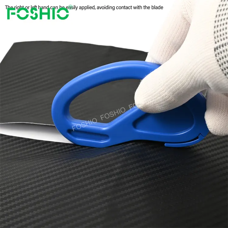 Foshio Customize Blue Yellow Red Black Multi FunctionalCraft Slitting Vinyl Wrap Cutter Multi Functional Knife