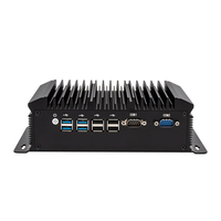 Rugged Fanless Mini Computer Intel 12th Gen Core I3 I5 Industrial PC Dual Ethernet Gateway DDR5 32GB for IoT Control