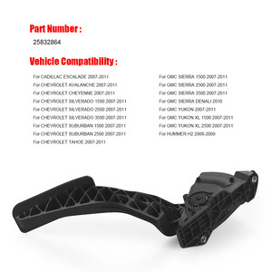 Conjunto de Pedal de Acelerador Electrónico para Camioneta Chevrolet GMC 2007-2011, Automotriz 25832864 - Product Image 2