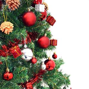 Nouveau ensemble de boules de Noël faites à la main rayé et étoile à cinq branches opposé à la décoration de pendentif d'arbre de sexe - Product Image 5