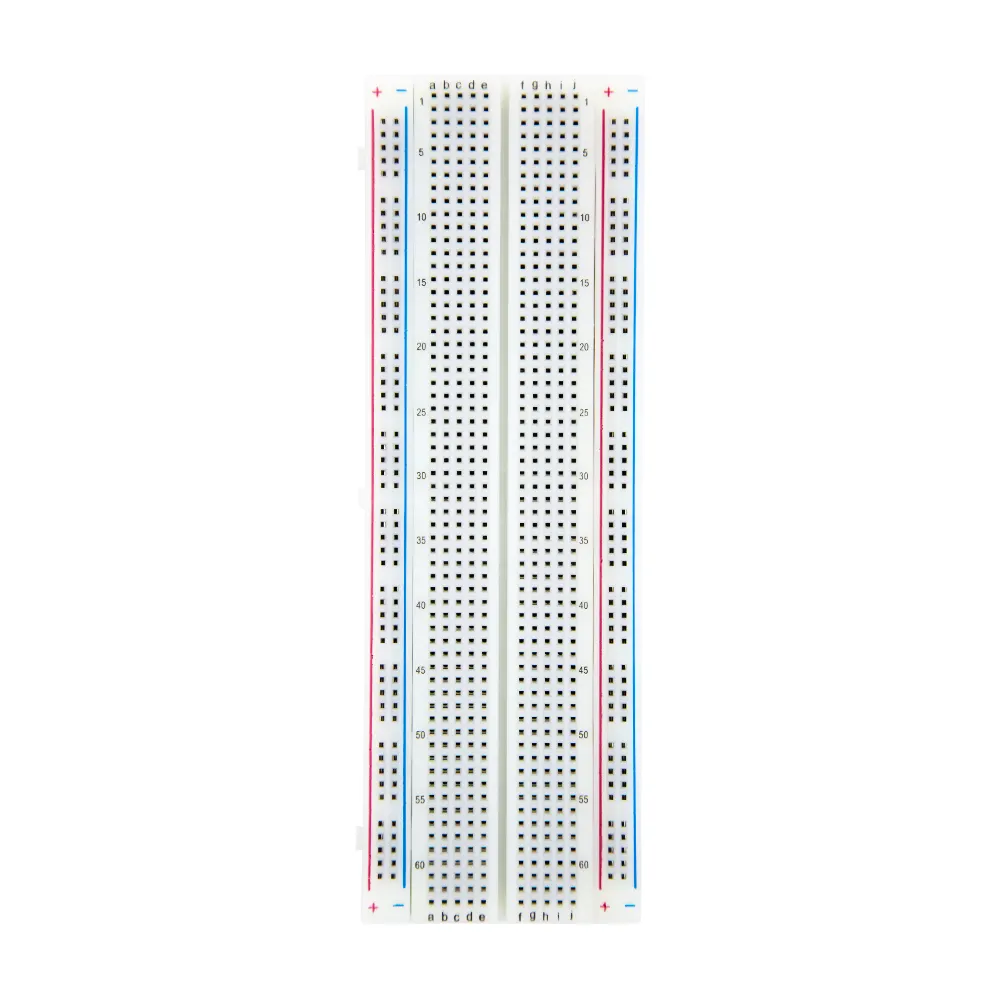 MB-102-tablero de pan PCB sin soldadura, 830 puntos, MB102