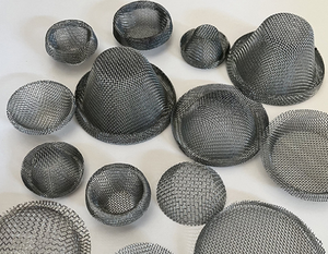 Malla de filtro de acero inoxidable con ribete de cobre sin costura Tapa de malla de filtro en forma de cuenco de precisión - Product Image 5