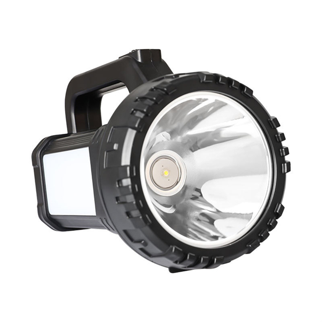LED Flashlight 7320 Strong Rechargeable High Brightness Searchlight Outdoor Handheld Mining Lamp Household Emergency Light