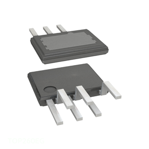 Commutateur hors ligne FLYBACK IC TOP260EG 7 SSIP, 6 fils, pad exposé, fils formés, gestion de l'alimentation (PMIC) 7ESIP - Product Image 1