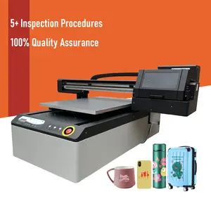 Nouveau modèle A4 machine d'impression multicolore A3 jet d'encre Uv prix de l'imprimante xp600 tête 6090 imprimante uv imprimantes à jet d'encre à plat