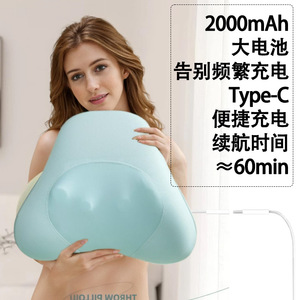 เครื่องนวดเอว อุปกรณ์นวดหลัง ชาร์จ USB ได้ แรงบิดสูง นวดร้อน คอ เอว ขา - Product Image 2
