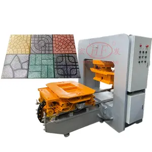 Machine à carreler HFT300 Machine à fabriquer des carreaux de pavage en béton de ciment terrazzo Machine à presser pour faire des sols