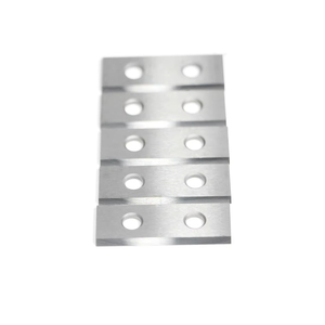30*12*1.5mm 35° Anti-Chipping Dual-Hole Carbide Woodworking Blade - Burr-Free Smooth Cuts for Wood <b>Planers</b> - Product Image 1