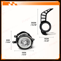 Feux de brouillard LED pour pare-chocs avant, feux de jour DRL, feux de conduite pour Toyota 4Runner 2014 2015 2016 2017 2018 2019 2020 2021 2022 2023 2024, yeux d'ange