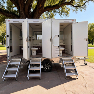 Toilettes mobiles de luxe de qualité supérieure pour usage extérieur, <span class=keywords><strong>prix</strong></span> des toilettes portables, salle de bain mobile, accessible - Product Image 2