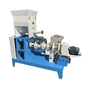 320-350kg/h floating fish feed manufacturing machinery floating cat fish feed extruder machine