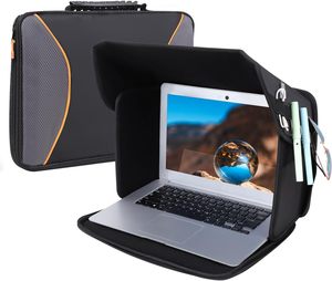 Le plus récent capot d'écran de confidentialité Portable multifonctionnel pliable bouclier couverture sac d'<span class=keywords><strong>ordinateur</strong></span> portable avec <span class=keywords><strong>pare</strong></span>-<span class=keywords><strong>soleil</strong></span> - Product Image 1