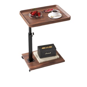 Bàn trà phòng khách có thể điều chỉnh độ cao, sẵn hàng, bán sỉ, phù hợp với căn hộ nhỏ, bàn cạnh ghế sofa, phong cách nhẹ nhàng sang trọng, di động - Product Image 1