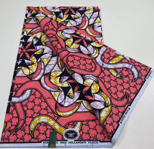 Tela de algodón puro africano para ropa Ankara - Product Image 1