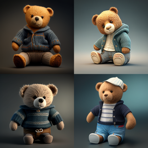 Custom Bulk Teddy Bear Plush Mascot Costume Wholesale <b>Toy</b> PP Cotton Filled Super Soft Stress Relief <b>Kids</b> Gift Certified Safe - Product Image 5