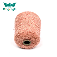 King eagle Factory Price Super weiches lockiges Nerzgarn zum Stricken von Pullovern