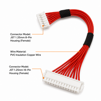 Cable LVDS de Reparación para Paneles LCD de 3-20 Pines 1280x1024, Arnés de Cables Automotriz Profesional para Máquinas Electrónicas
