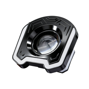 LELANPU Phare de moto, projecteur LED 4x4 Star 3/4 pouces RGB Angel Eyes, 1 lentille, éclairage de travail - Product Image 1