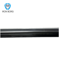 Convient pour BMW 5 G30 G31 Garniture de vitre de porte avant gauche Moulure extérieure en verre OE 51337390115